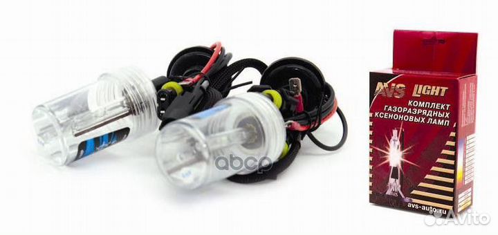 Лампа ксенон Н7 AVS 4300K 43355 AVS