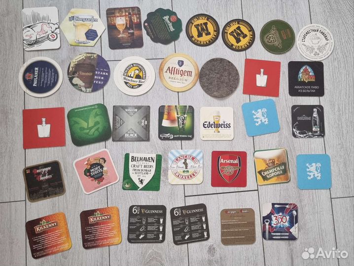 Подставки под стаканы