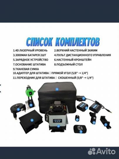 Лазерный уровень нивелир