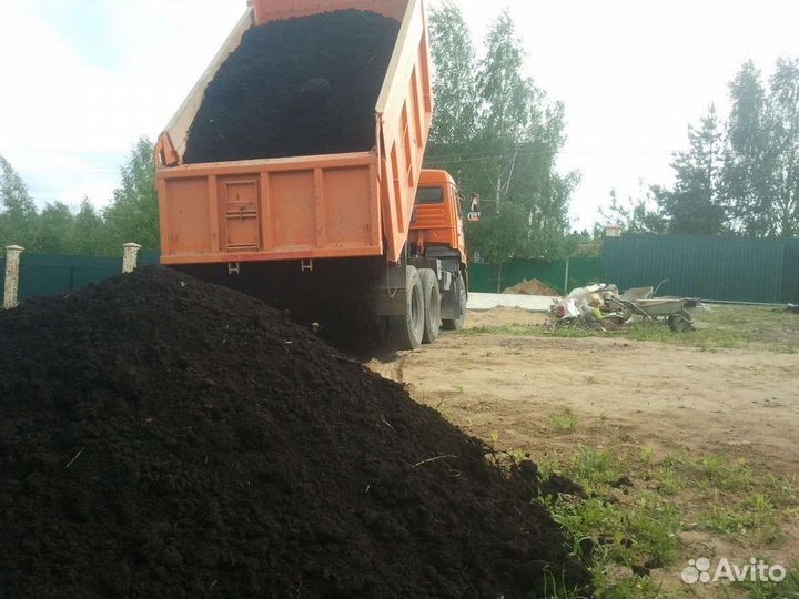 Чернозем,земля,плодородный грунт для огорода