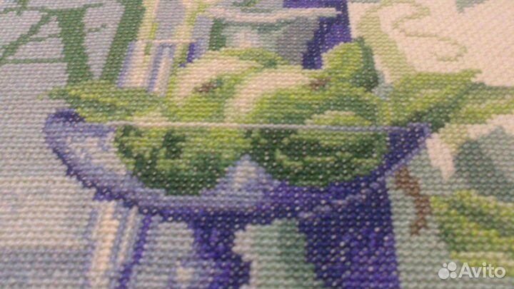 Картина вышитая крестиком