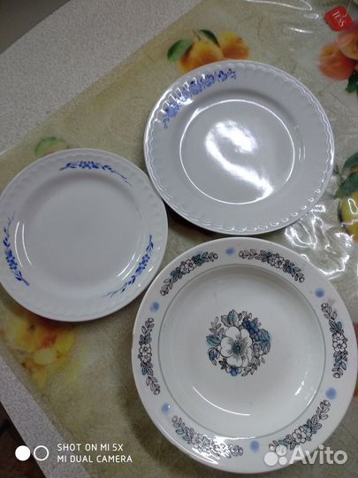Тарелки,селедочницы СССР