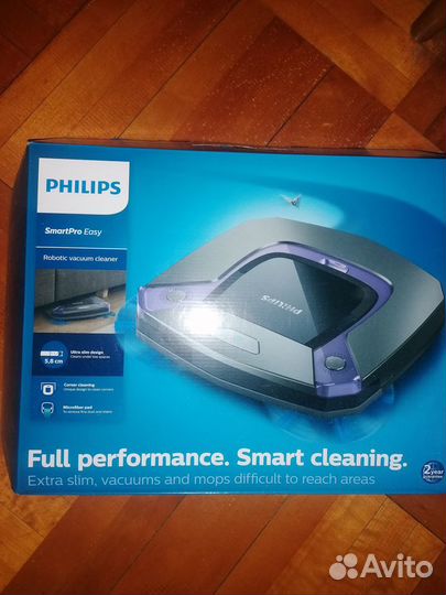 Робот пылесос philips