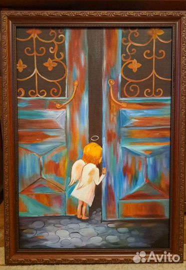 Картина маслом на холсте 