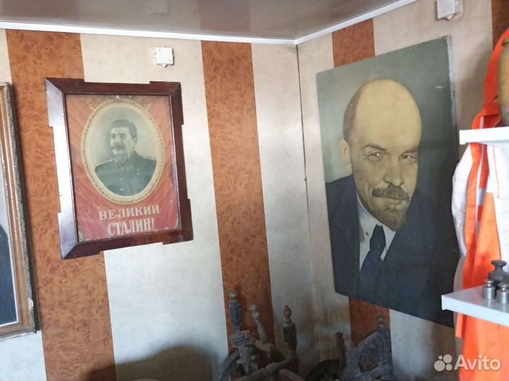 Бюст ленина большой гипс