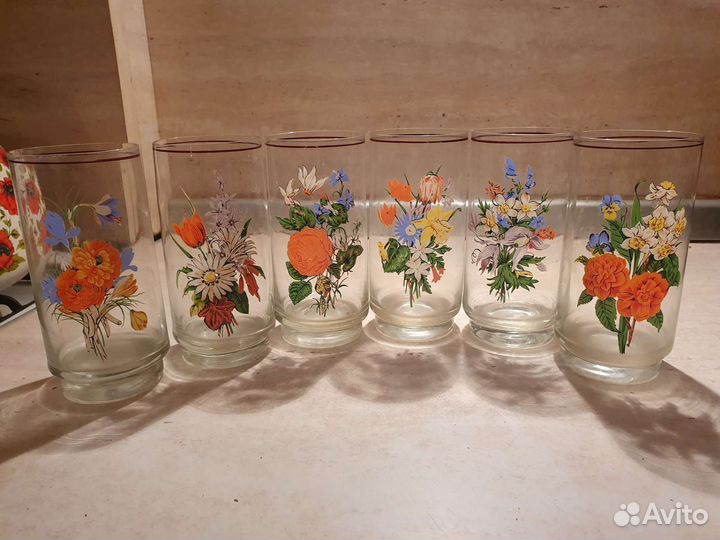 Стаканы, стекло,ссср