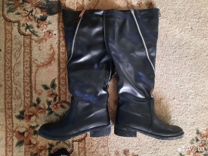 Зимние женские сапоги 38р