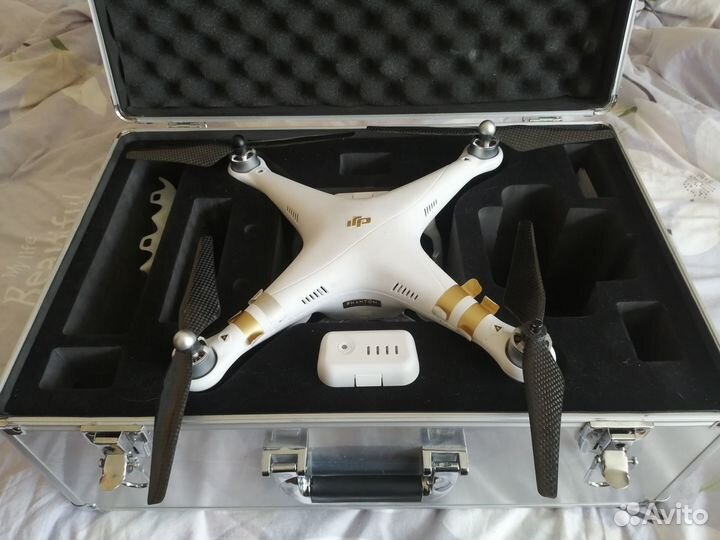 Кейс алюминиевый для Phantom 3 (серебристый)