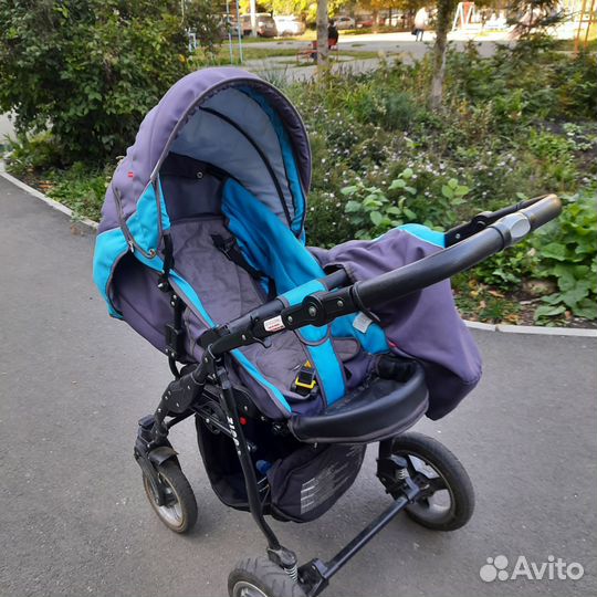 Коляска 2 в 1 Adbor Zipp Blue