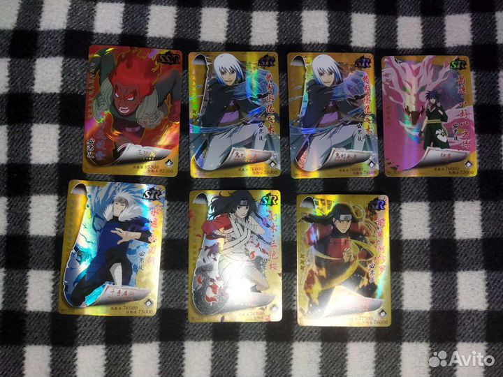 Коллекционные карточки наруто
