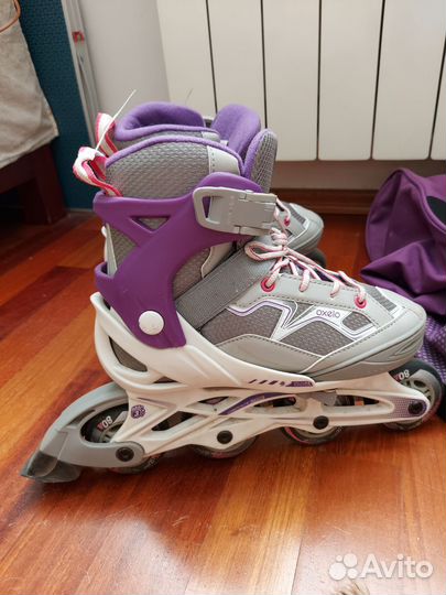 Ролики раздвижные oxelo 32-35