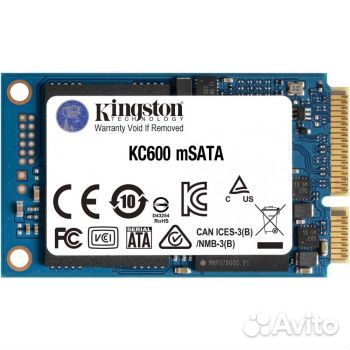 512Gb SSD Kingston SKC600 (SKC600MS/512G), msata