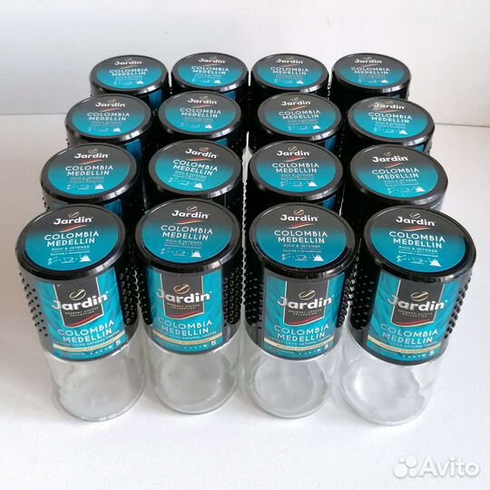 Банки стеклянные из под кофе Jardin