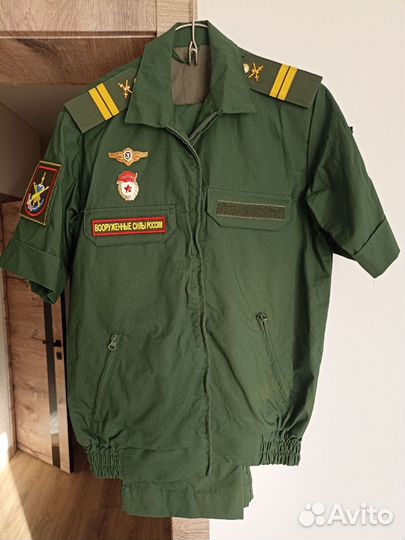 Офисная военная форма зеленая