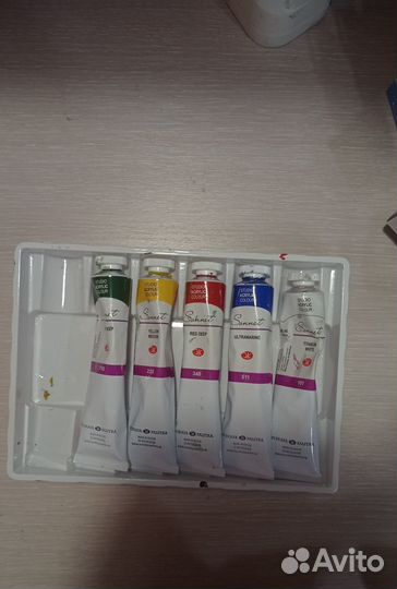 Акриловые краски художественные