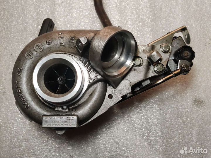 Турбина mercedes C200 CDI 2,2(W203)