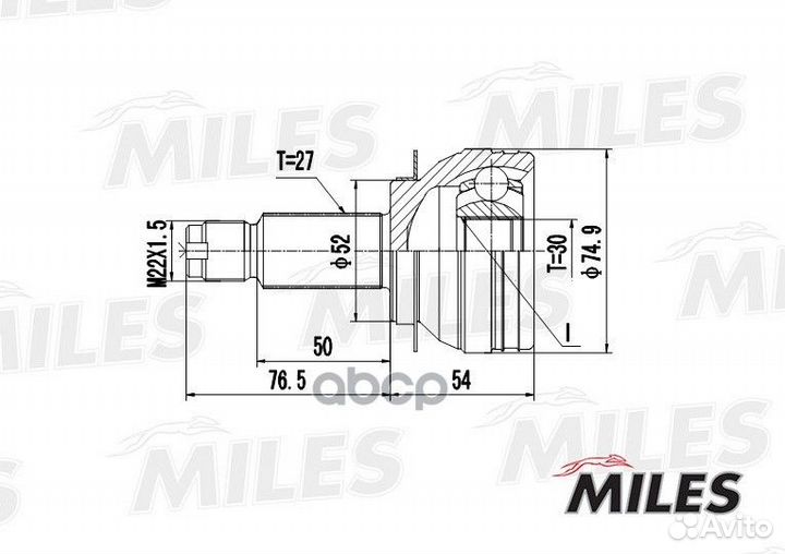 ШРУС наружный subary legacy 2.0-3.0 03- (SKF