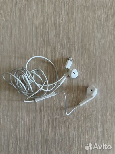 Наушники apple earpods lightning оригинал