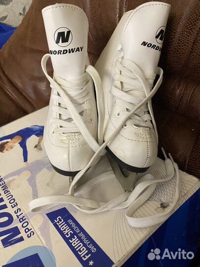 Коньки для девочки, 31,5 размер