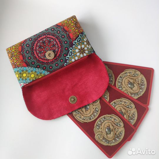 Клатч-конверт для таро/мак карт (medium size)