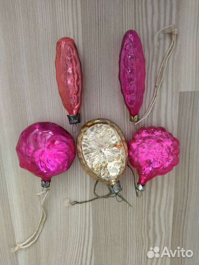 Елочные игрушки СССР