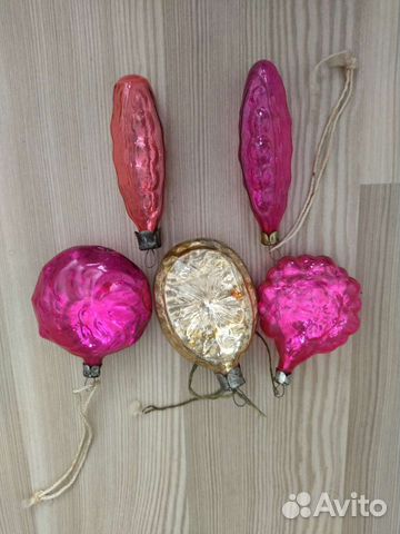 Елочные игрушки СССР