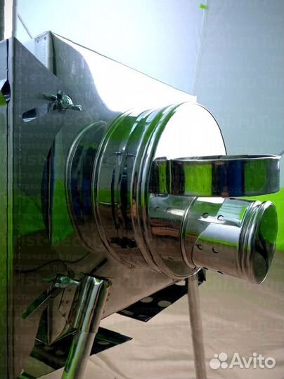 Печь туристическая Пошехонка Малая на 15 л. c экра