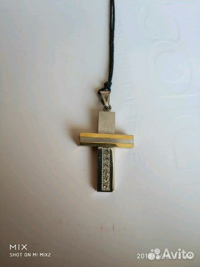 Кулон крест