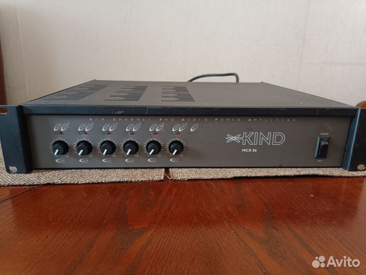 Усилитель мощности kind mcx 86