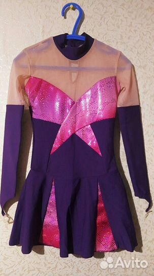 Купальник для художественной гимнастики на 4-6лет