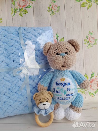 Подарочный набор на рождение малыша ручной работы