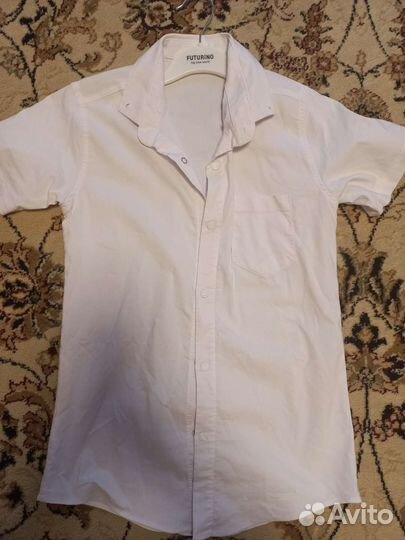 Рубашка белая для мальчика