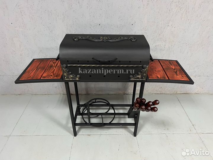 Мангал 5мм с подказанником Шикардос