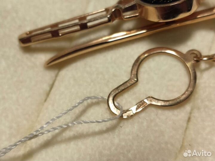 Зажим для галстука и запонки