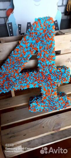 Цифра 4 на день рождения