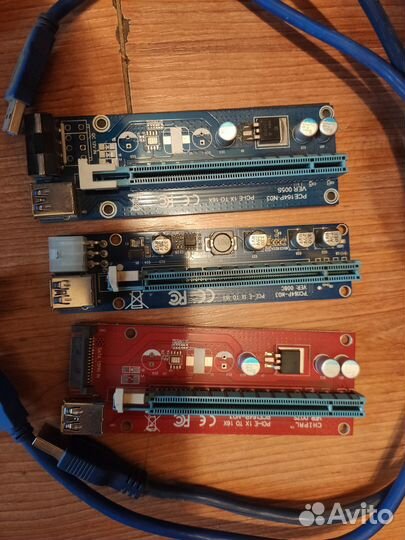 Райзер для видеокарт 007S,005S,008C