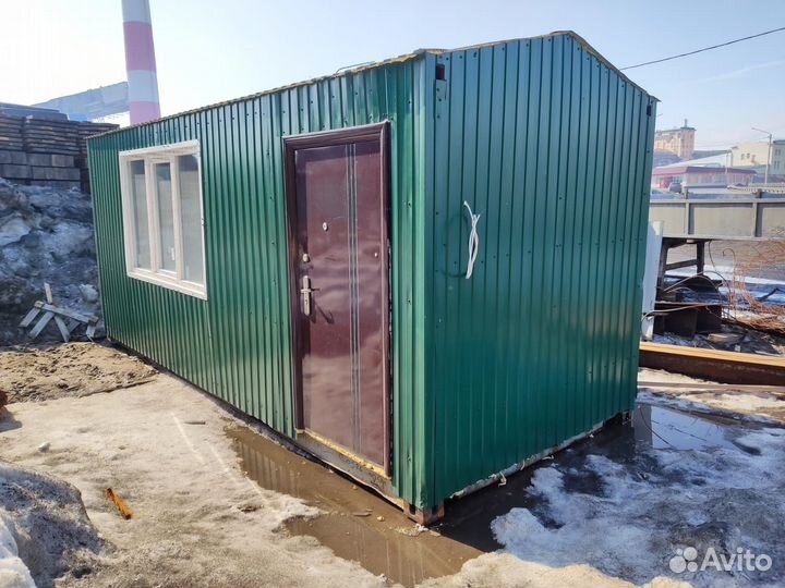 Вагон-дом на базе контейнера