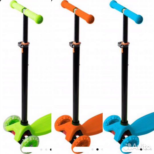 Новый Самокат 3х колесный Sportour до 60кг