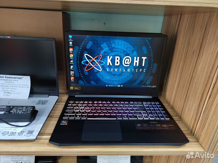 Игровой Acer Nitro 5 Ryzen 7 5800H 16gb rtх3060