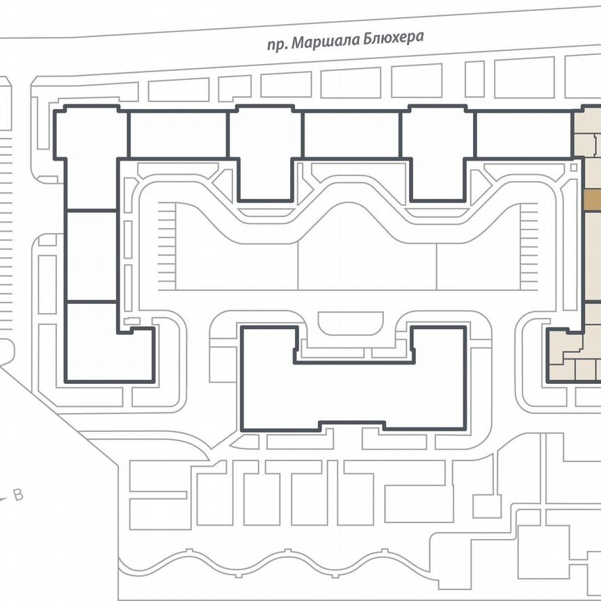 2-к. квартира, 66,3 м², 15/17 эт.