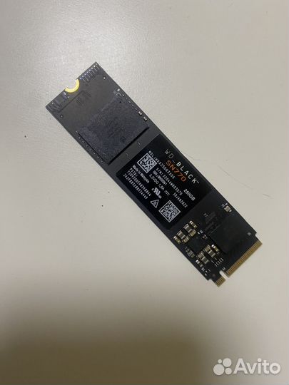 Ssd m2 250gb WD Black