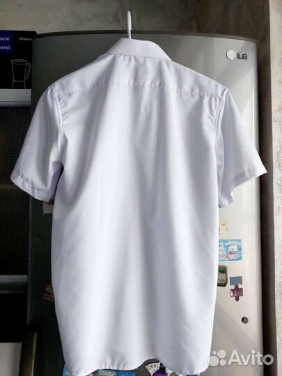 Рубашка белая рост 158-164см новая