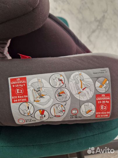 Детское автокресло 9 до 36 кг