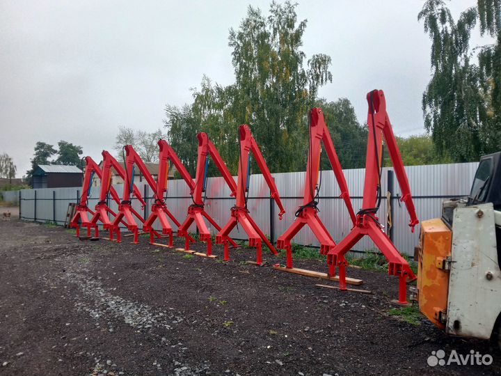 Кран-манипулятор на разбрасыватель