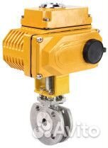 Кран шаровой DN.ru кшмфп.316.200 Ду32 Ру16 полнопроходной двухходовой, нержавеющая сталь 316, межфла