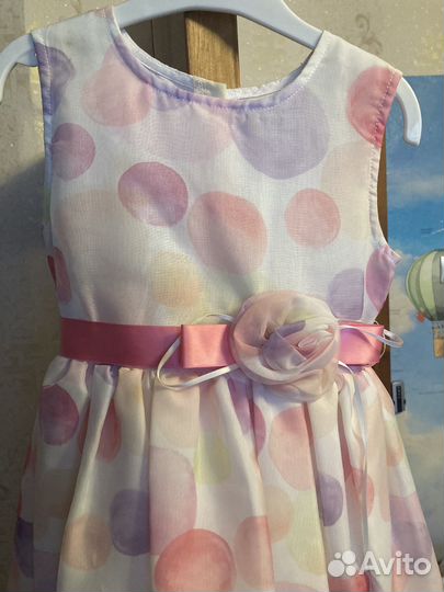 Платье праздничное, 110-116