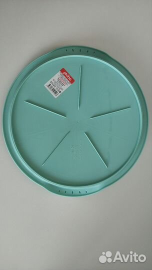 Пластиковый поднос круглый 26 см