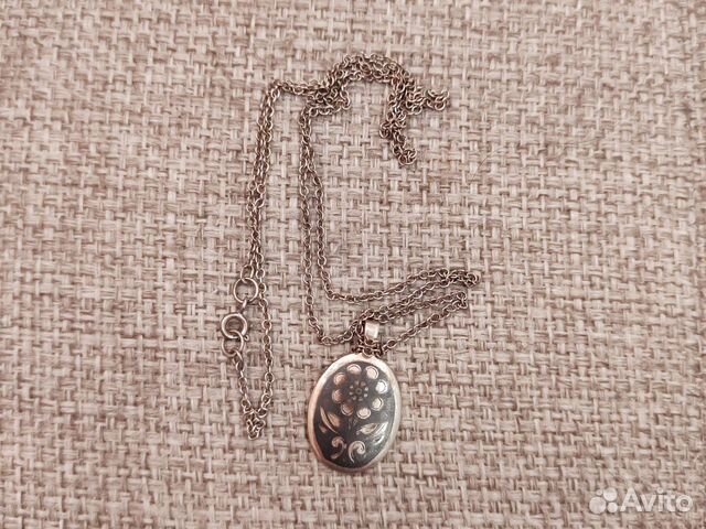 Кулон серебро СССР