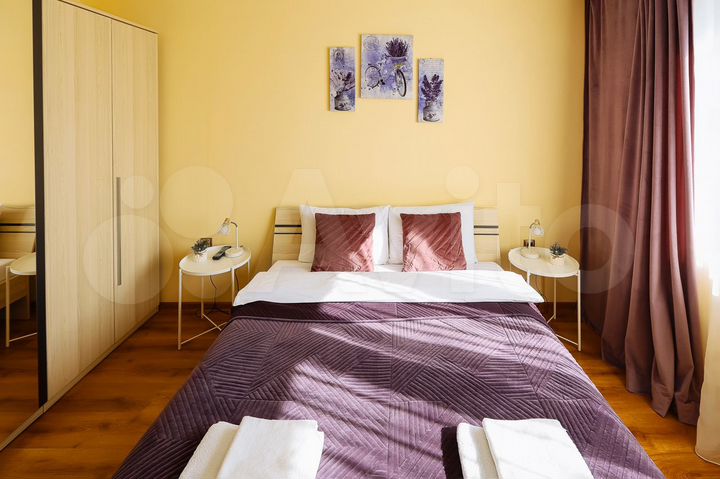 2-к. квартира, 60 м², 6/10 эт.