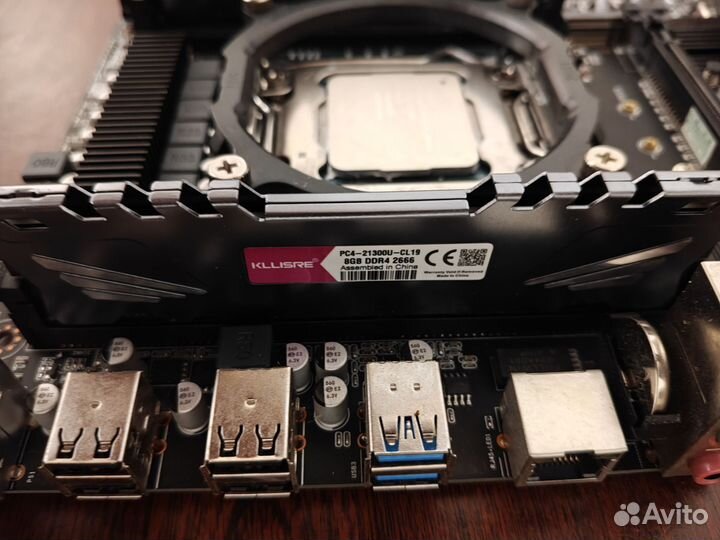 Комплект LGA 2011 x99 v202+ xeon e5 2620v3 +16gb